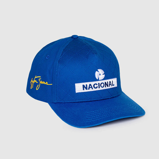 Gorra Ayrton Senna Nacional Quilted