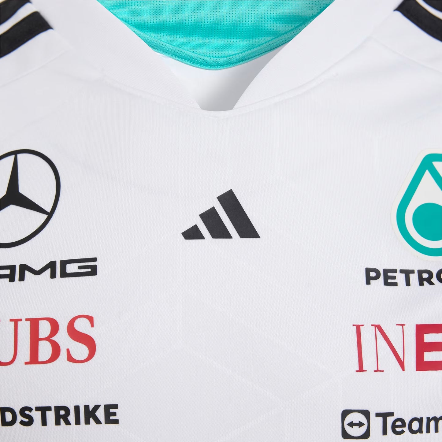 Playera Infantil Mercedes AMG Petronas Color Blanco 2026