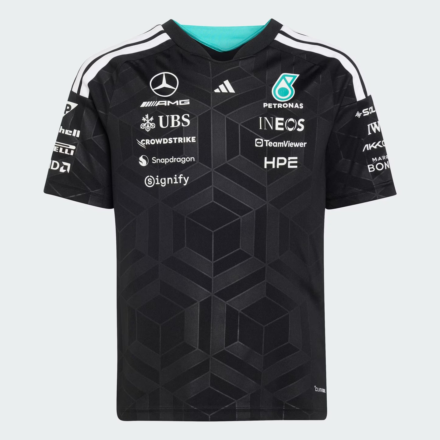 Playera Infantil Mercedes AMG Petronas Color Negro 2026