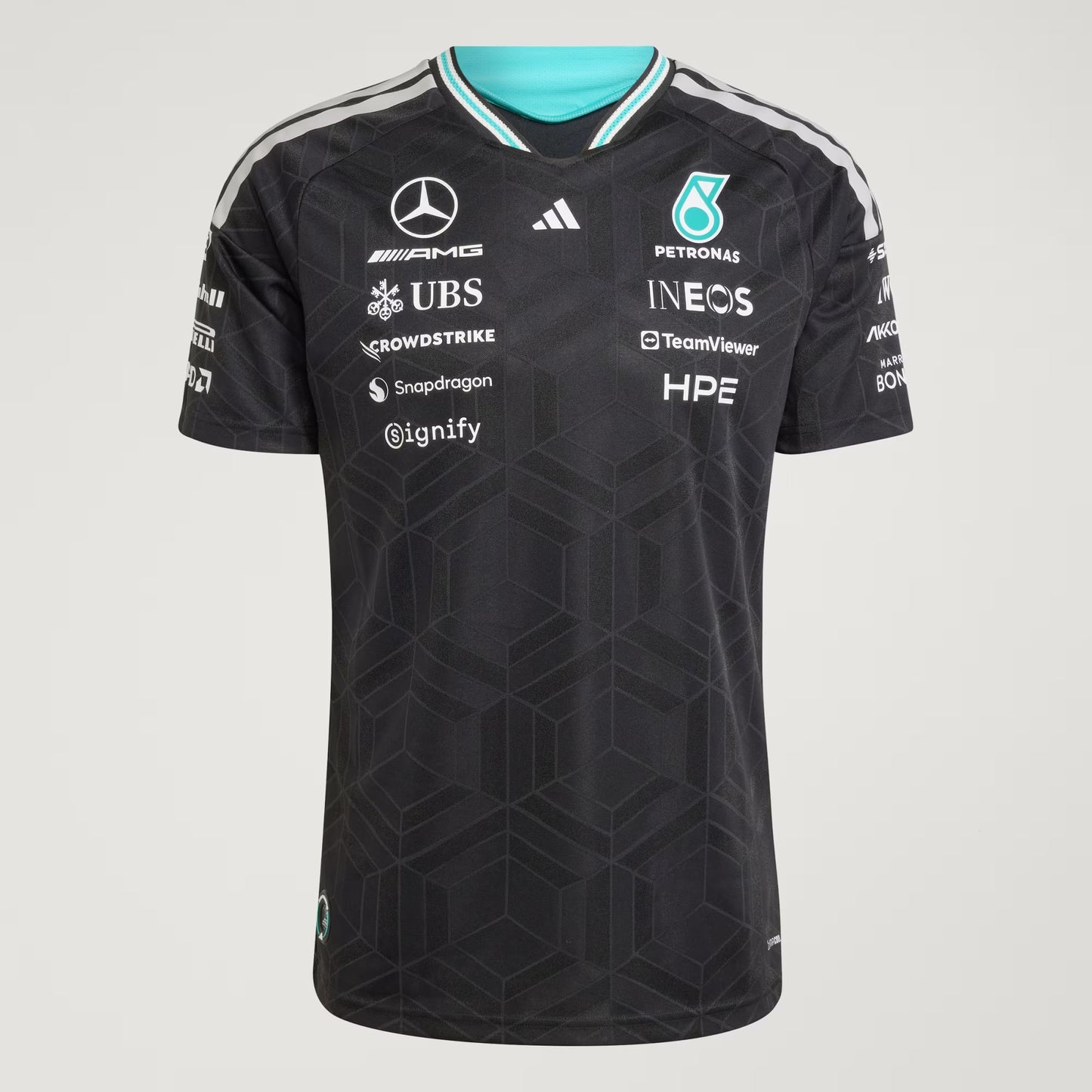 Playera Authentic Mercedes AMG Petronas Driver Negro
