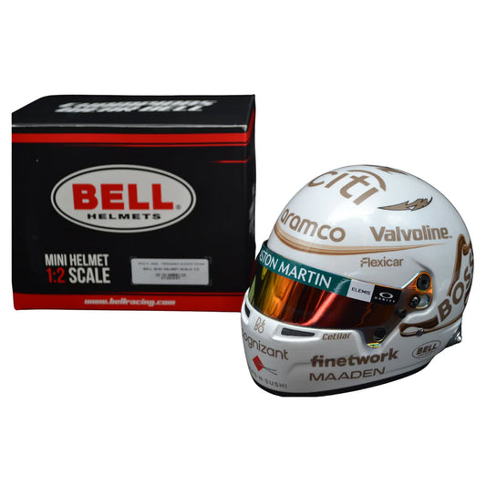 Mini Helmet Fernando Alonso Gp China 2025 Escala 1/2
