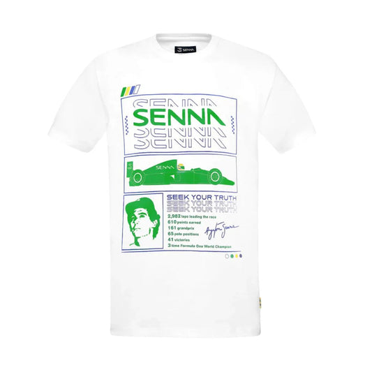 Playera Ayrton Senna Race Trayectoria