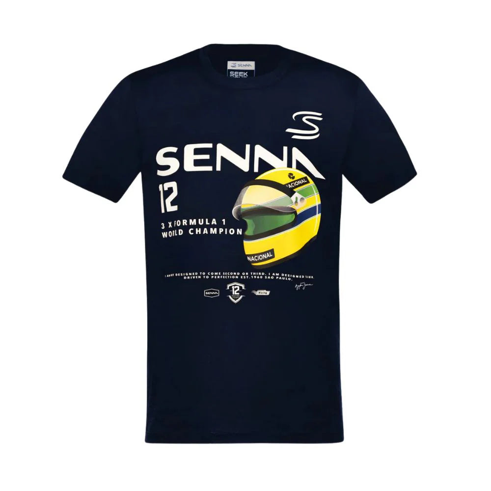 Playera Senna 12 Helmet Graphic