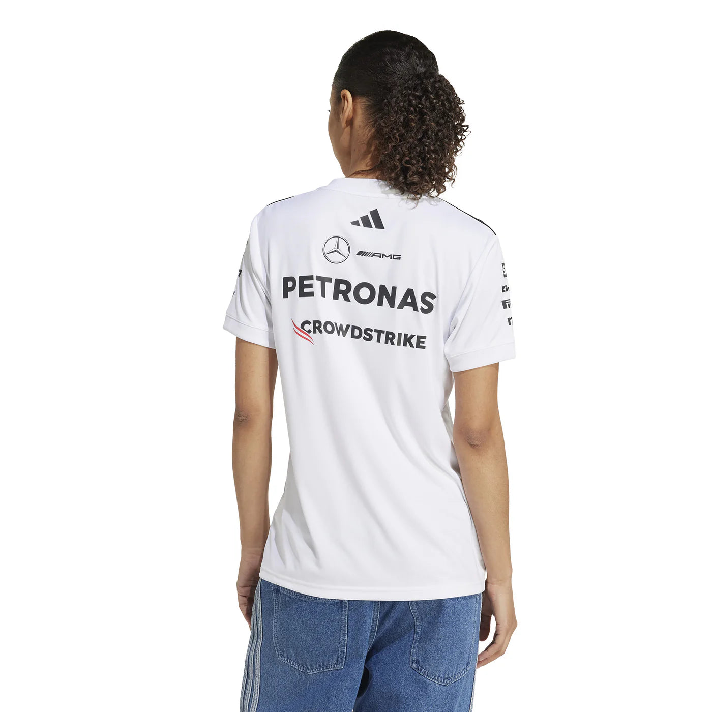 Playera para Dama Mercedes AMG Petronas Color Blanco 2025
