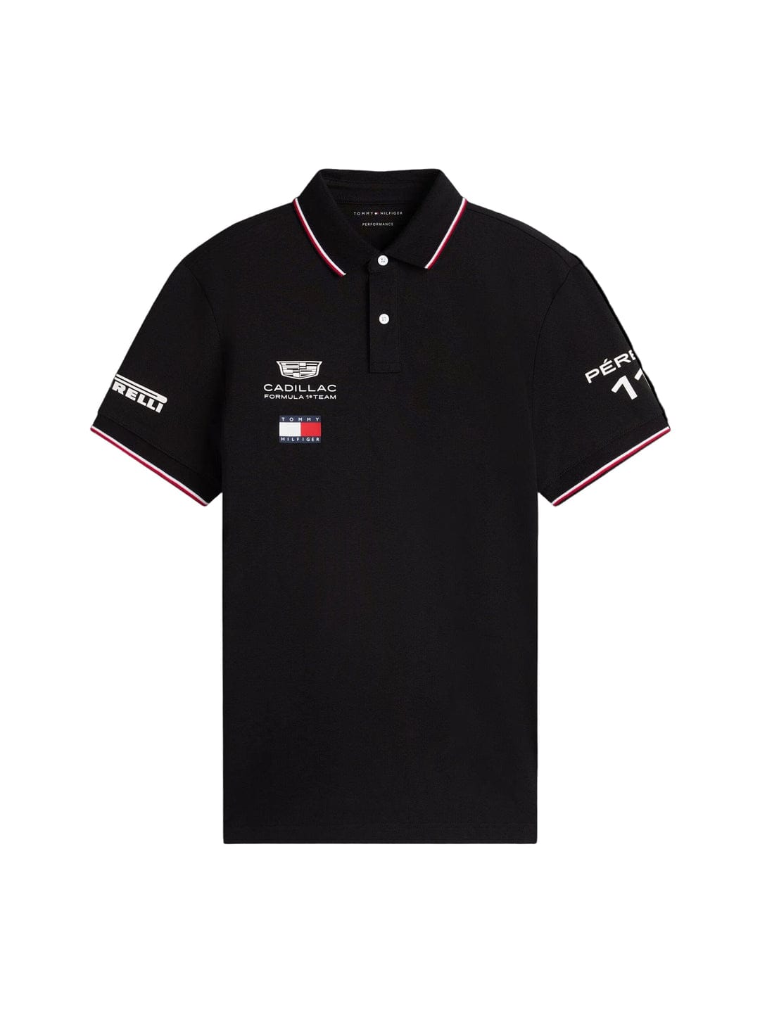 Polo Oficial Cadillac F1 Team Negra Sergio Perez 2026
