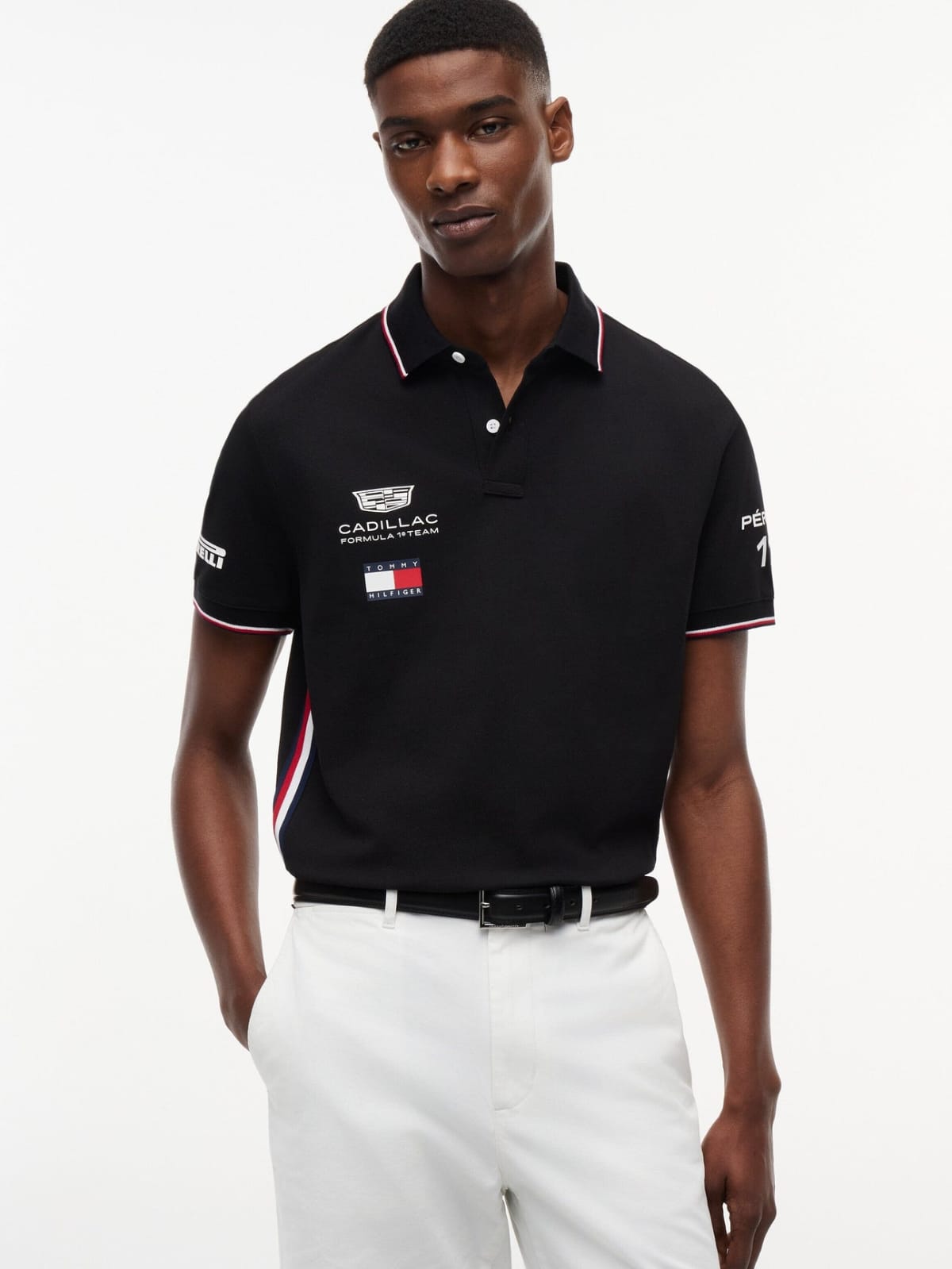 Polo Oficial Cadillac F1 Team Negra Sergio Perez 2026