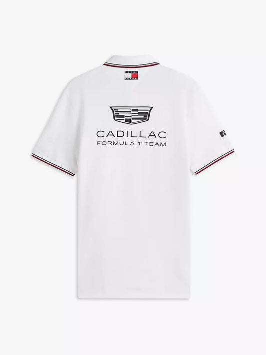 Polo Oficial Cadillac F1 Team Blanca 2026