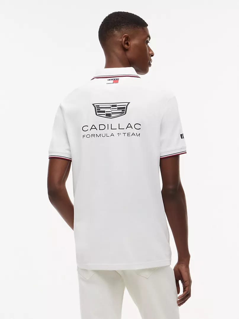 Polo Oficial Cadillac F1 Team Blanca 2026