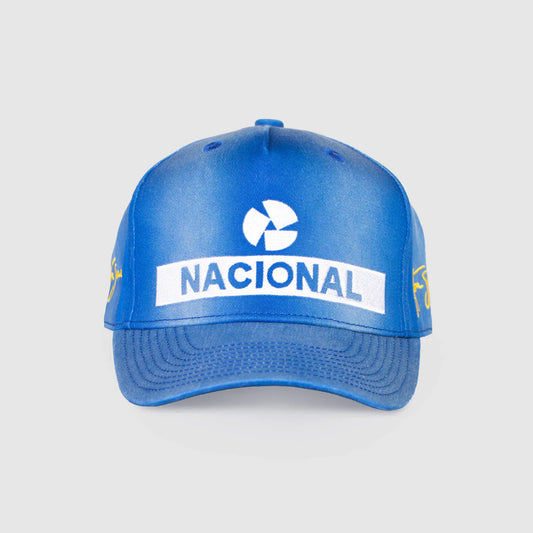 Gorra Ayrton Senna Nacional Vintage Wash