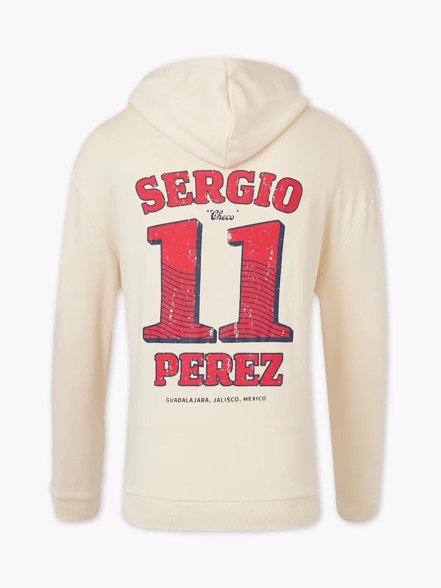 Sudadera Oversized Checo Vintage Beige