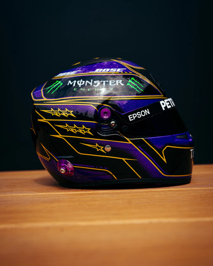 Mini Helmet Lewis Hamilton Abu Dhabi 2020