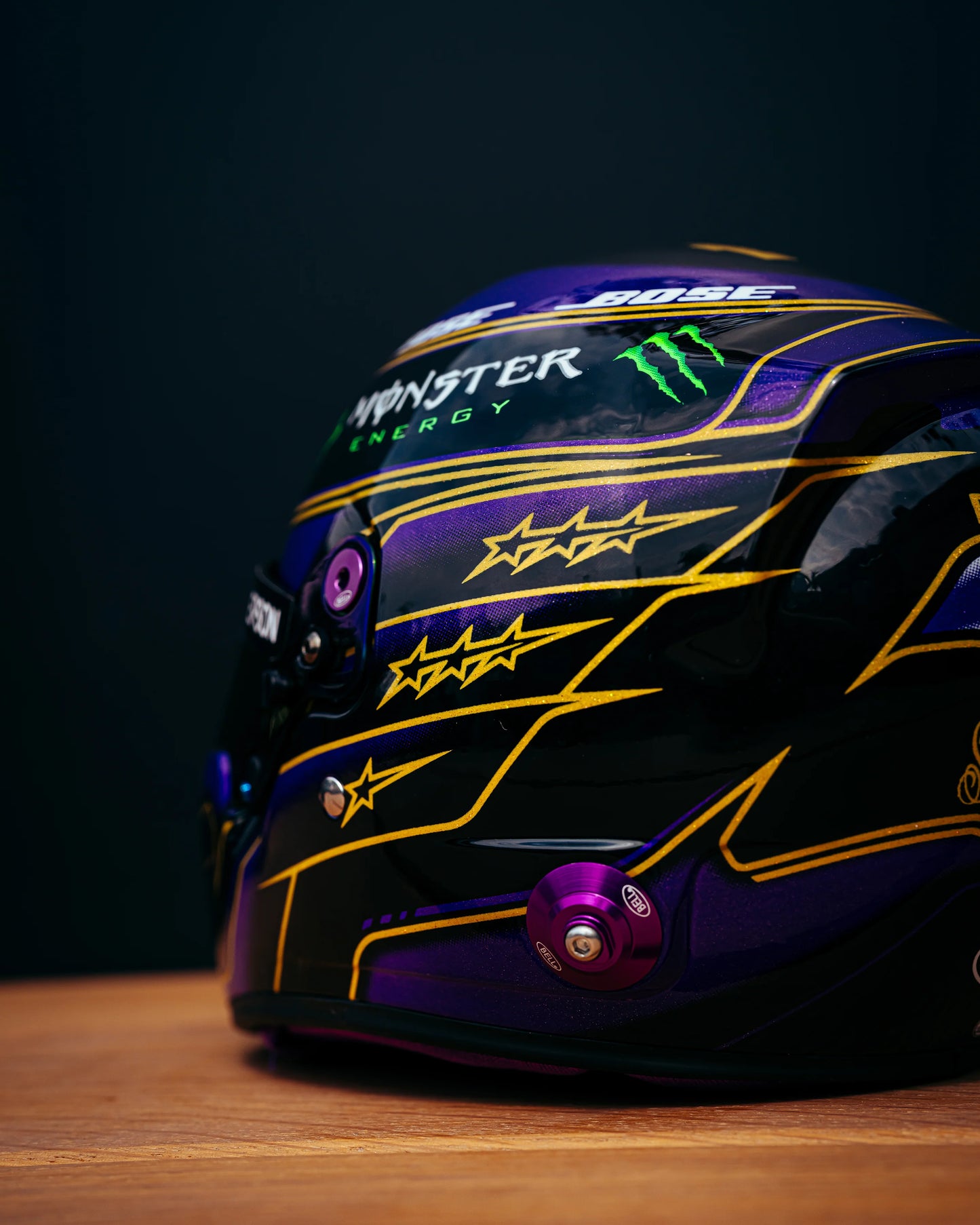 Mini Helmet Lewis Hamilton Abu Dhabi 2020