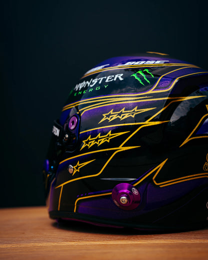 Mini Helmet Lewis Hamilton Abu Dhabi 2020