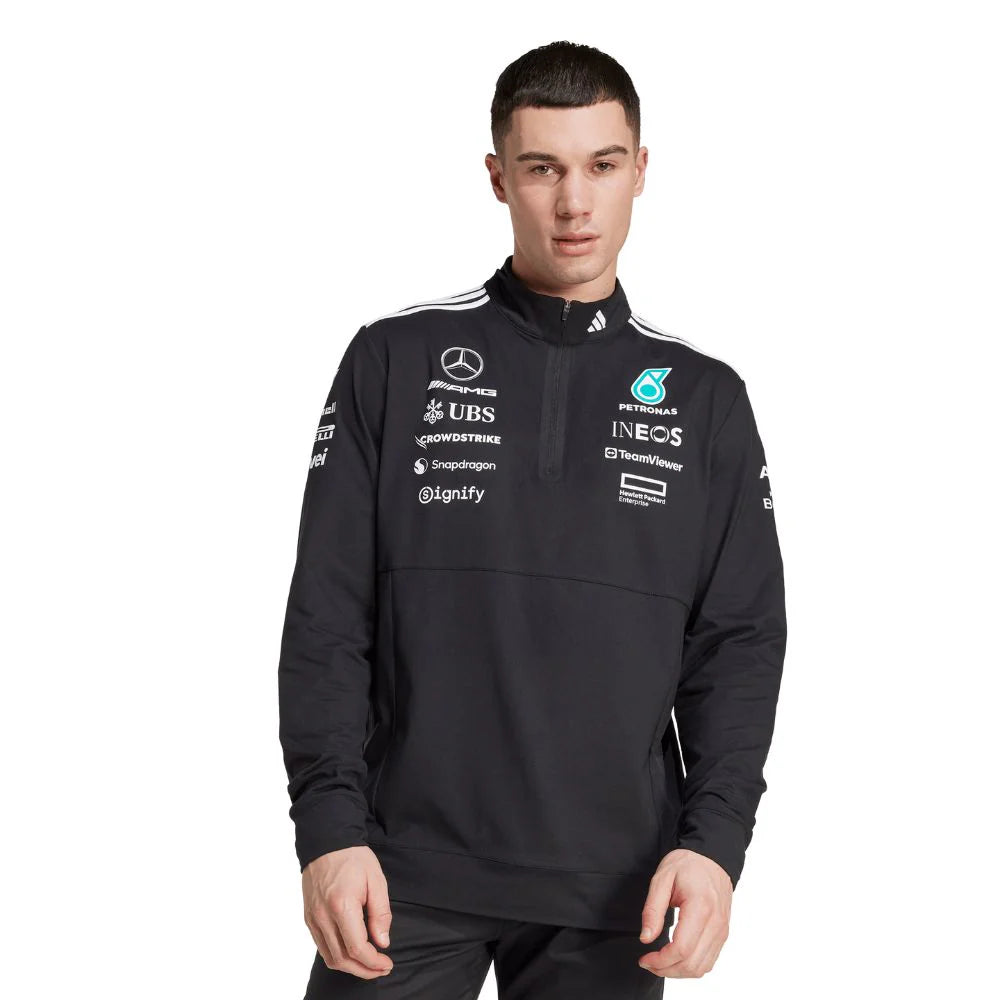 Sudadera 1/4 de Cierre Mercedes AMG 2025