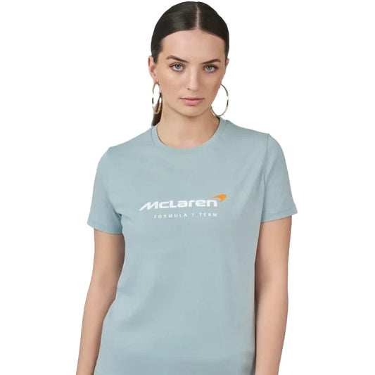 Playera Casual M Logo Mclaren - Tf1346-Cloud Blue