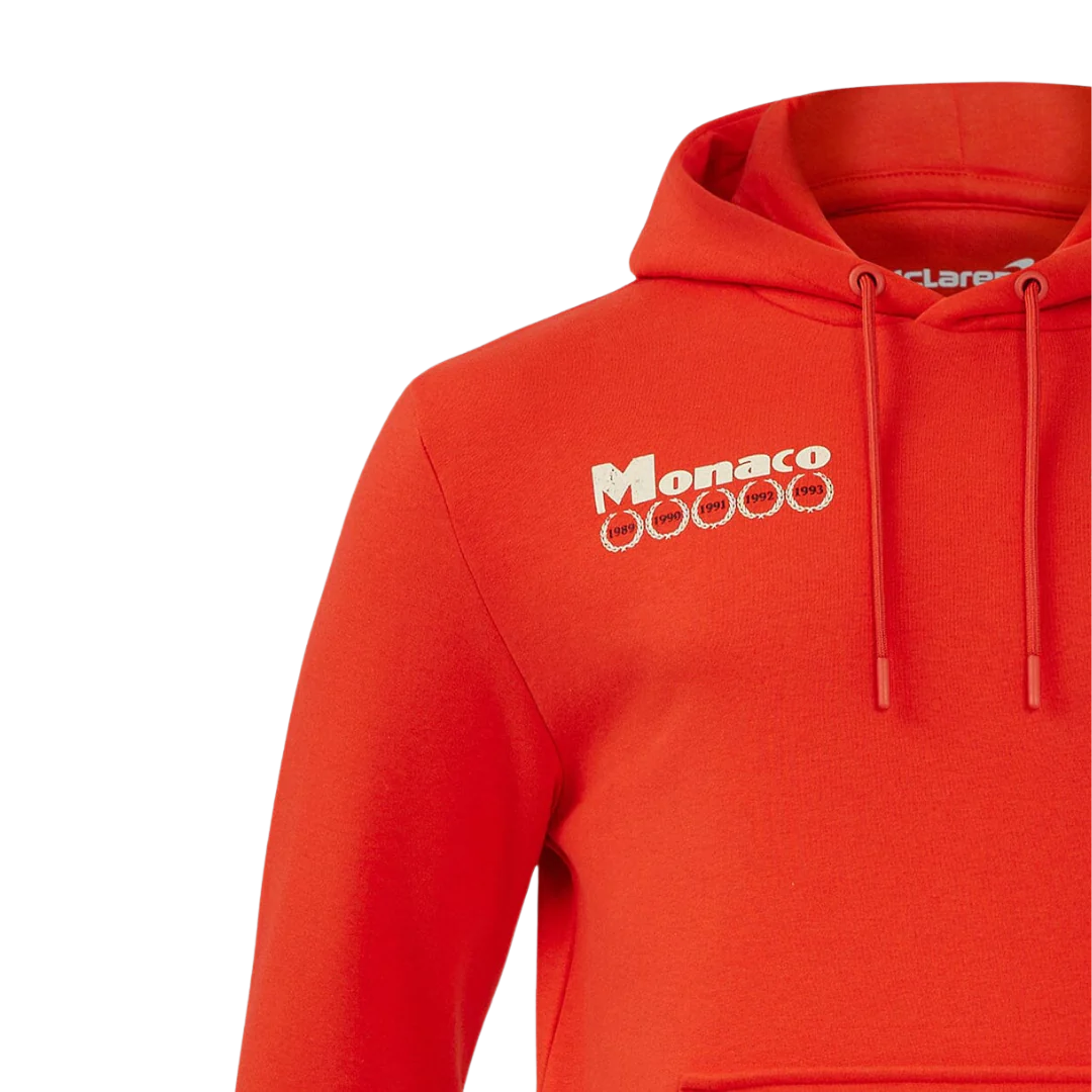 Sudadera Unisex Mclaren Monaco Roja