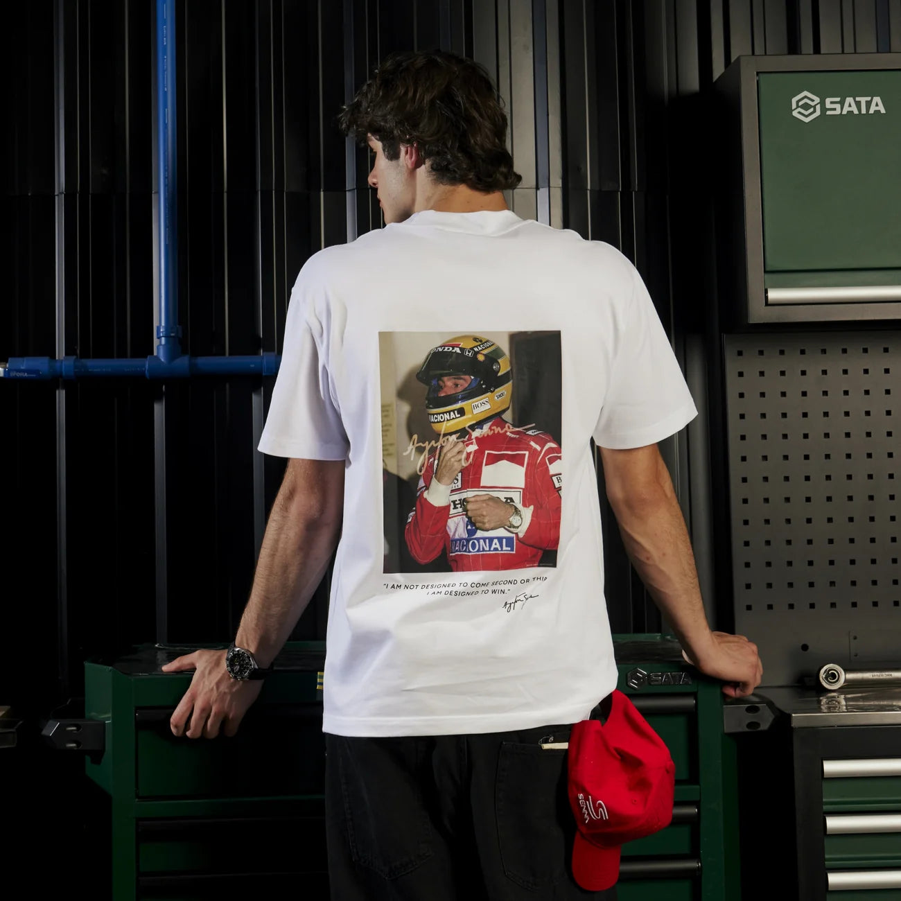 Playera TAG Heuer X Senna 88