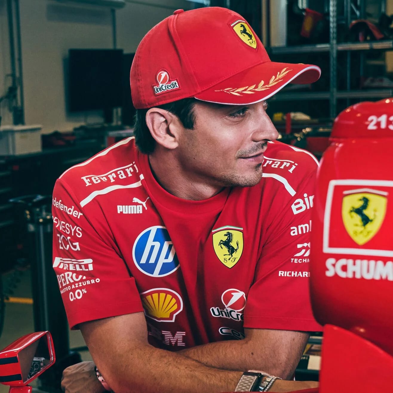Gorra Ferrari Monza 2026 - Charles Leclerc 16