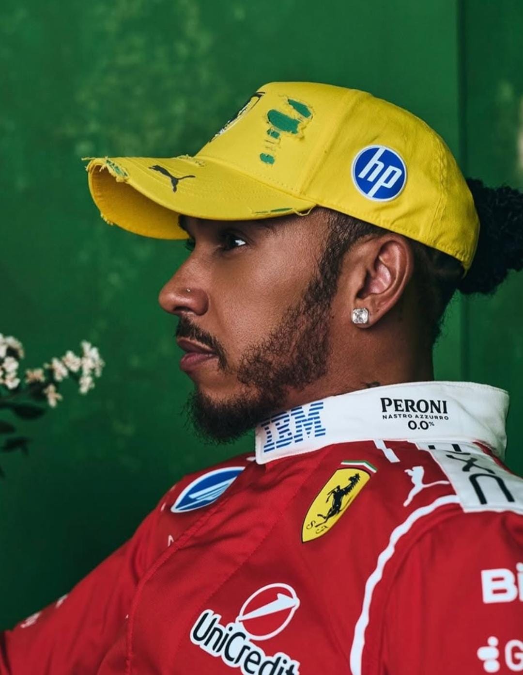 Gorra Ferrari Lewis Hamilton GP Brasil 2026