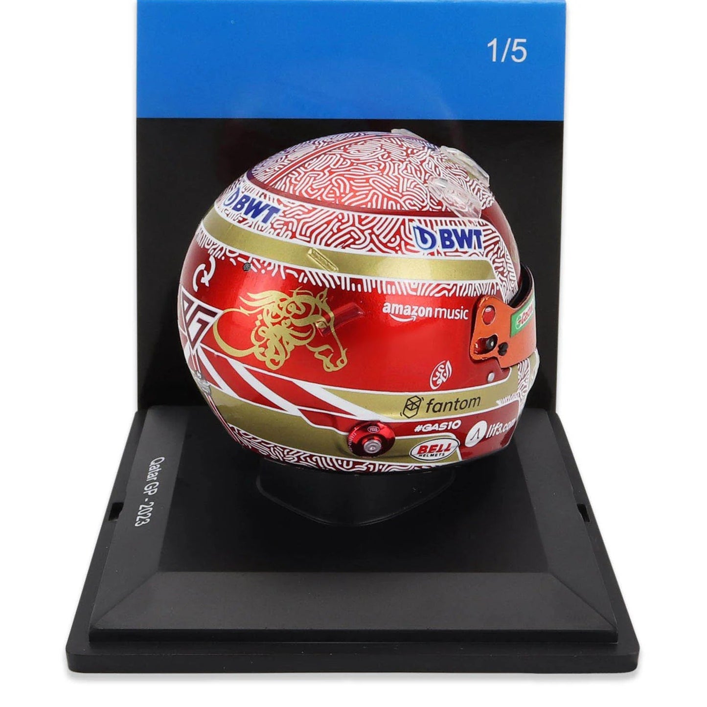 Mini Helmet Spark Pierre Gasly Qatar 2023