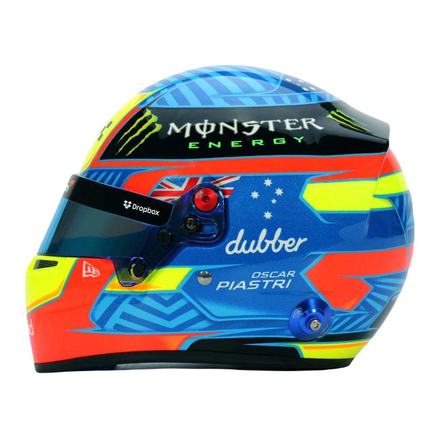 Mini Helmet Oscar Piastri 1:2 Escala - 2024 - Mclaren