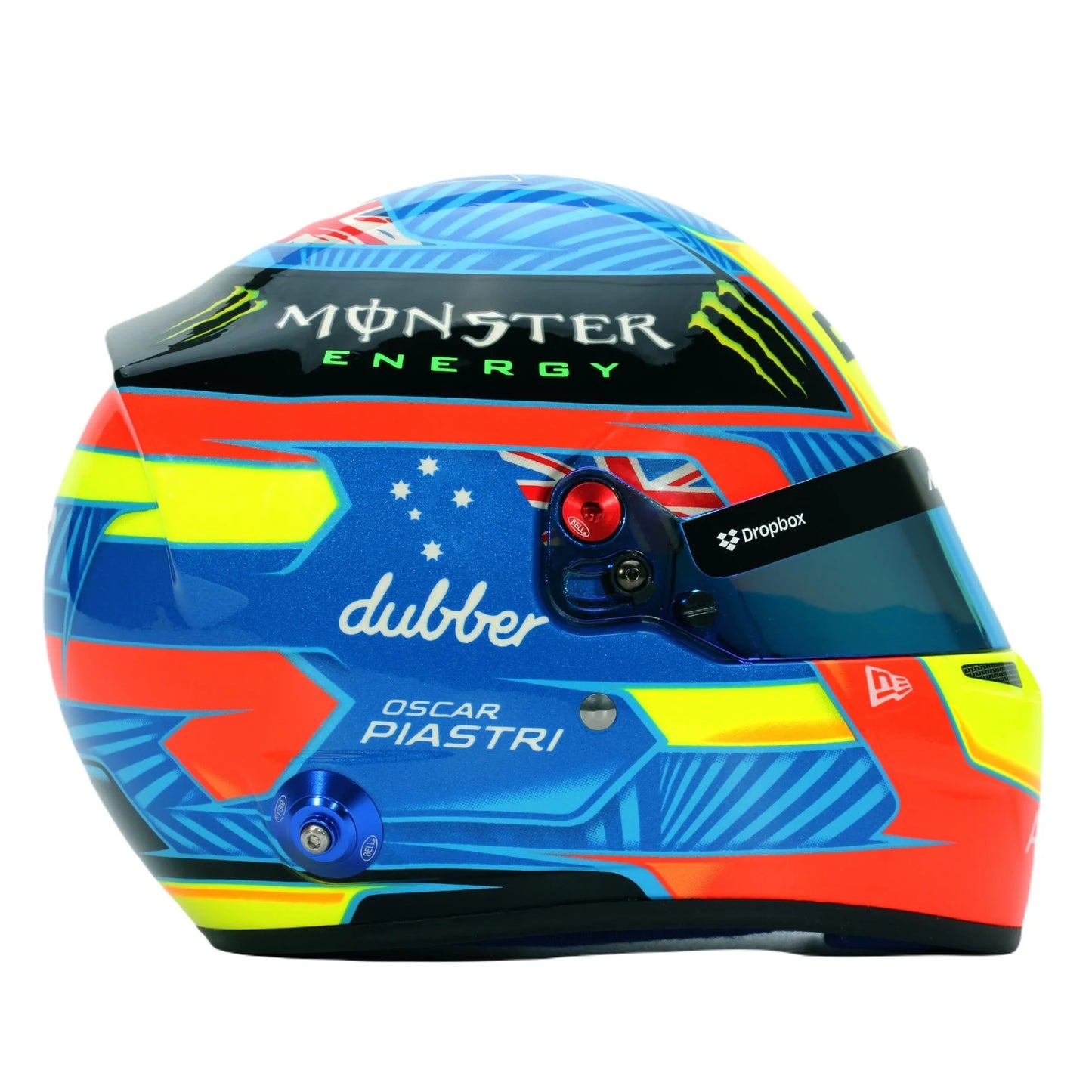 Mini Helmet Oscar Piastri 1:2 Escala - 2024 - Mclaren