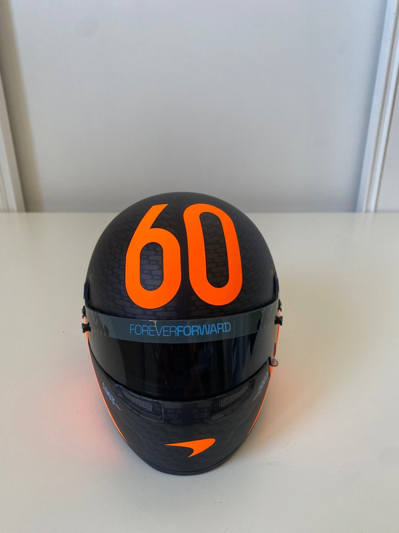 Mini Helmet Mclaren 2023 - 60 Aniversario