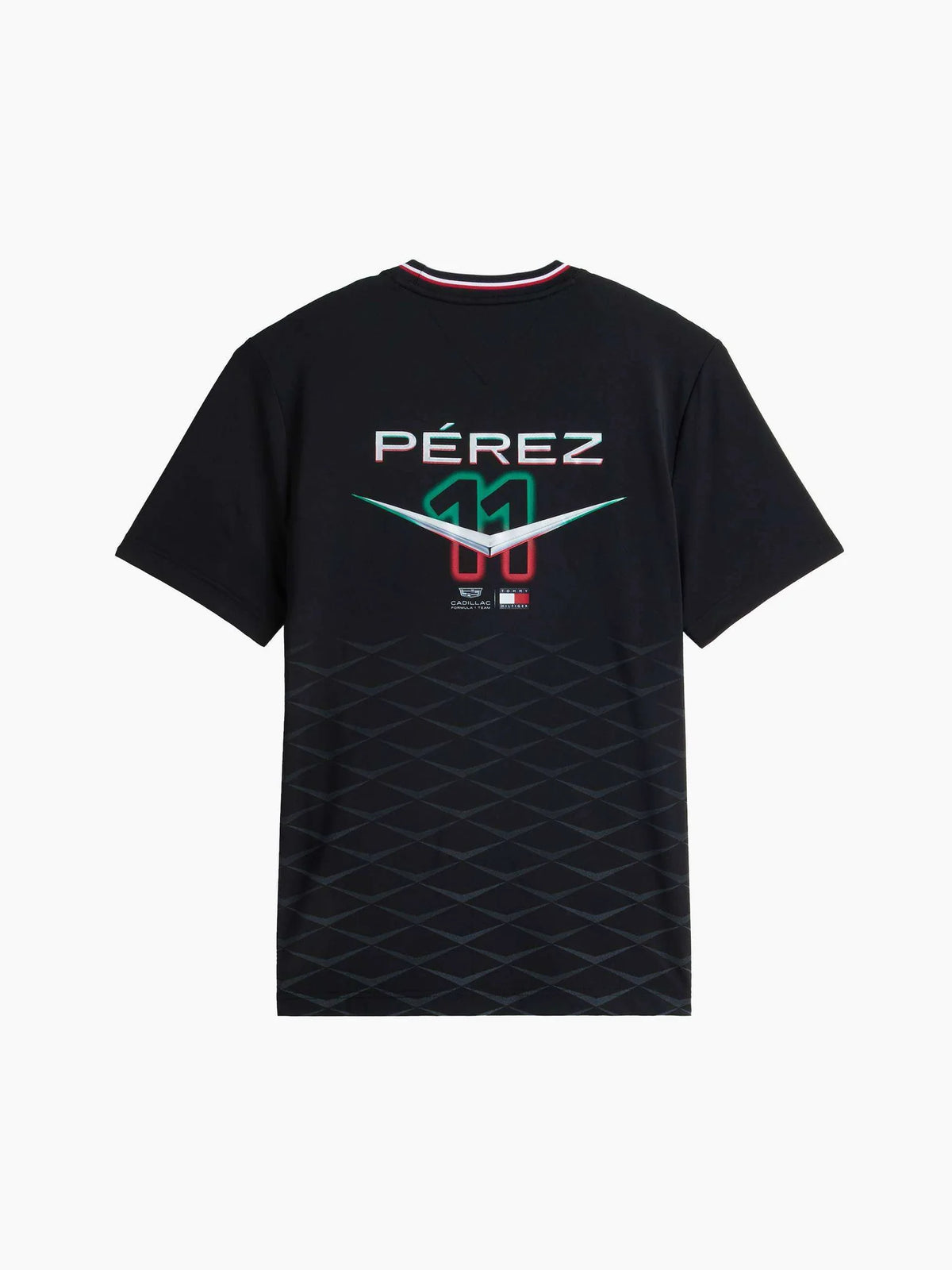 Playera Cadillac F1 Team Negra Sergio Perez GP Mexico 2026