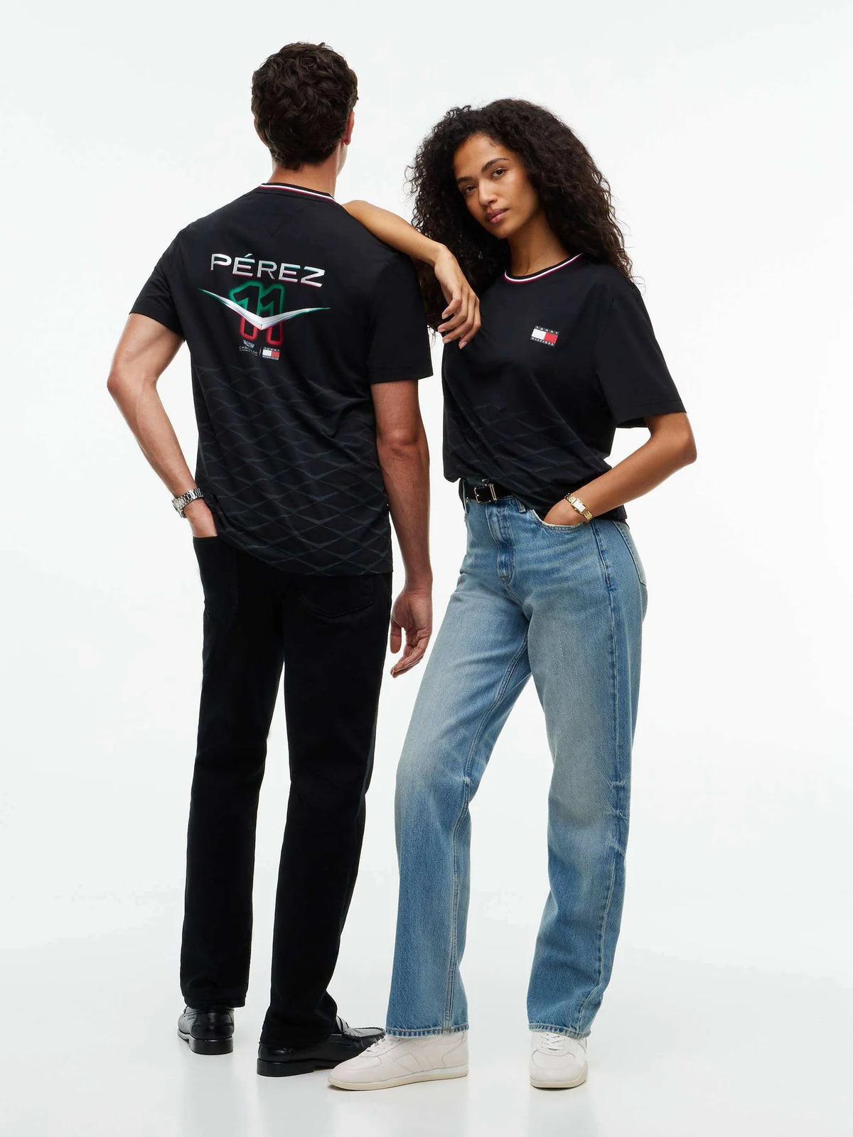 Playera Cadillac F1 Team Negra Sergio Perez GP Mexico 2026