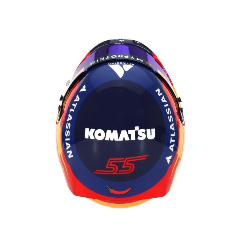 Mini Helmet Williams Carlos Sainz Temp 2025 Escala 1/2