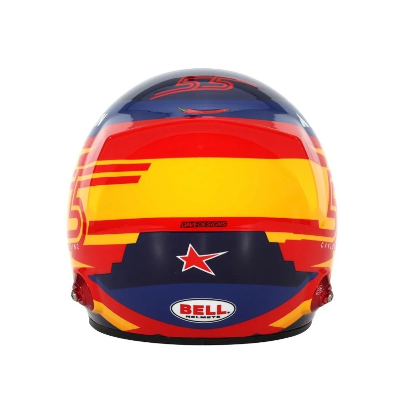 Mini Helmet Williams Carlos Sainz Temp 2025 Escala 1/2
