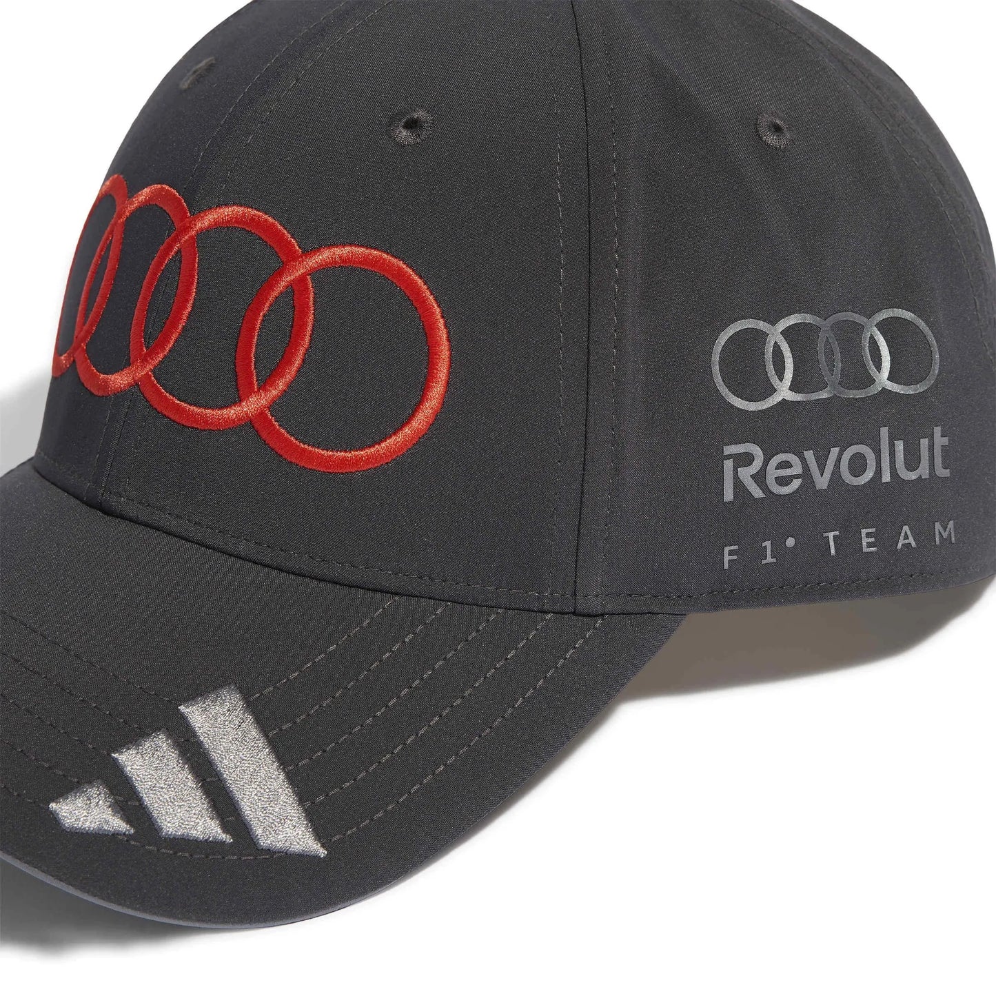 Gorra Audi Revolut Gabriel Bortoleto Gris 2026