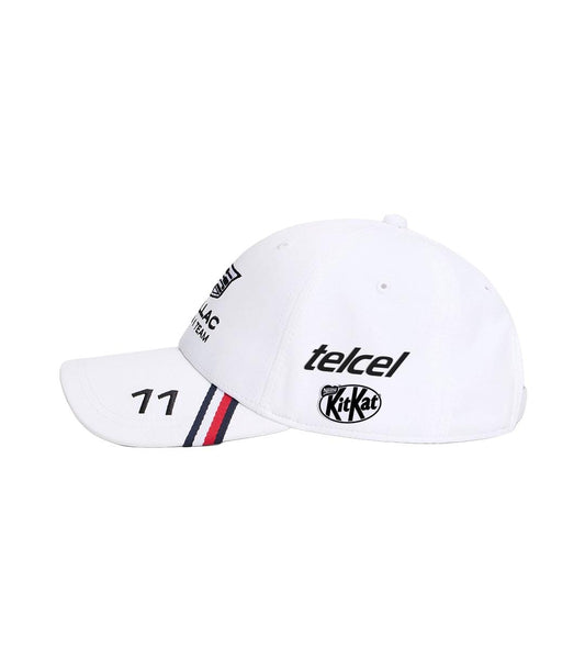 Gorra Cadillac F1 Team Sergio Perez 2026 Blanca (Patrocinadores)