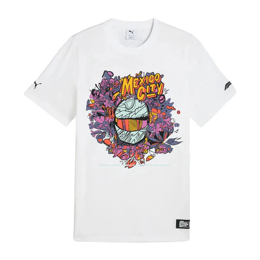 Playera F1 GP Mexico 2025 color Blanco