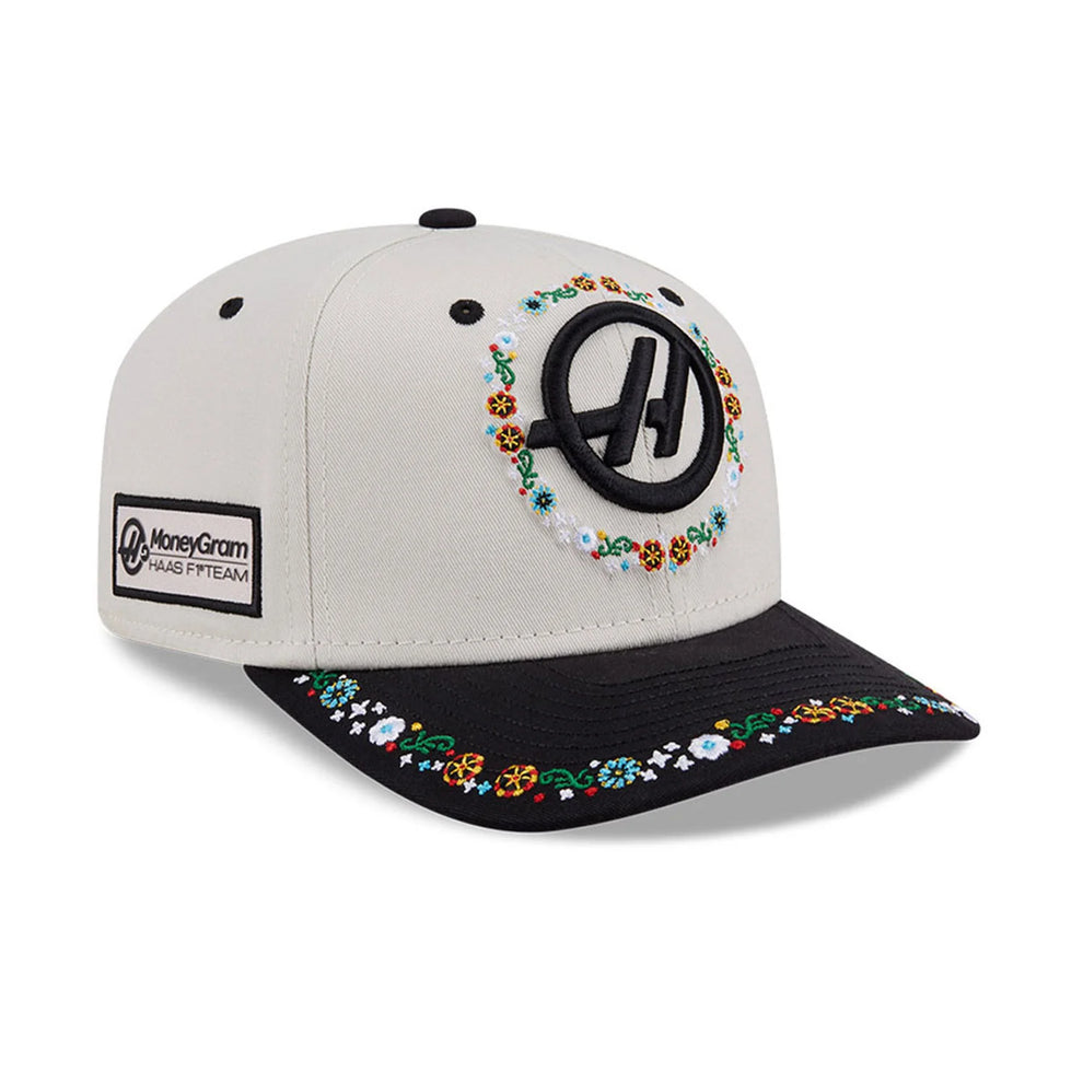 Gorra oficial Haas GP México 2025