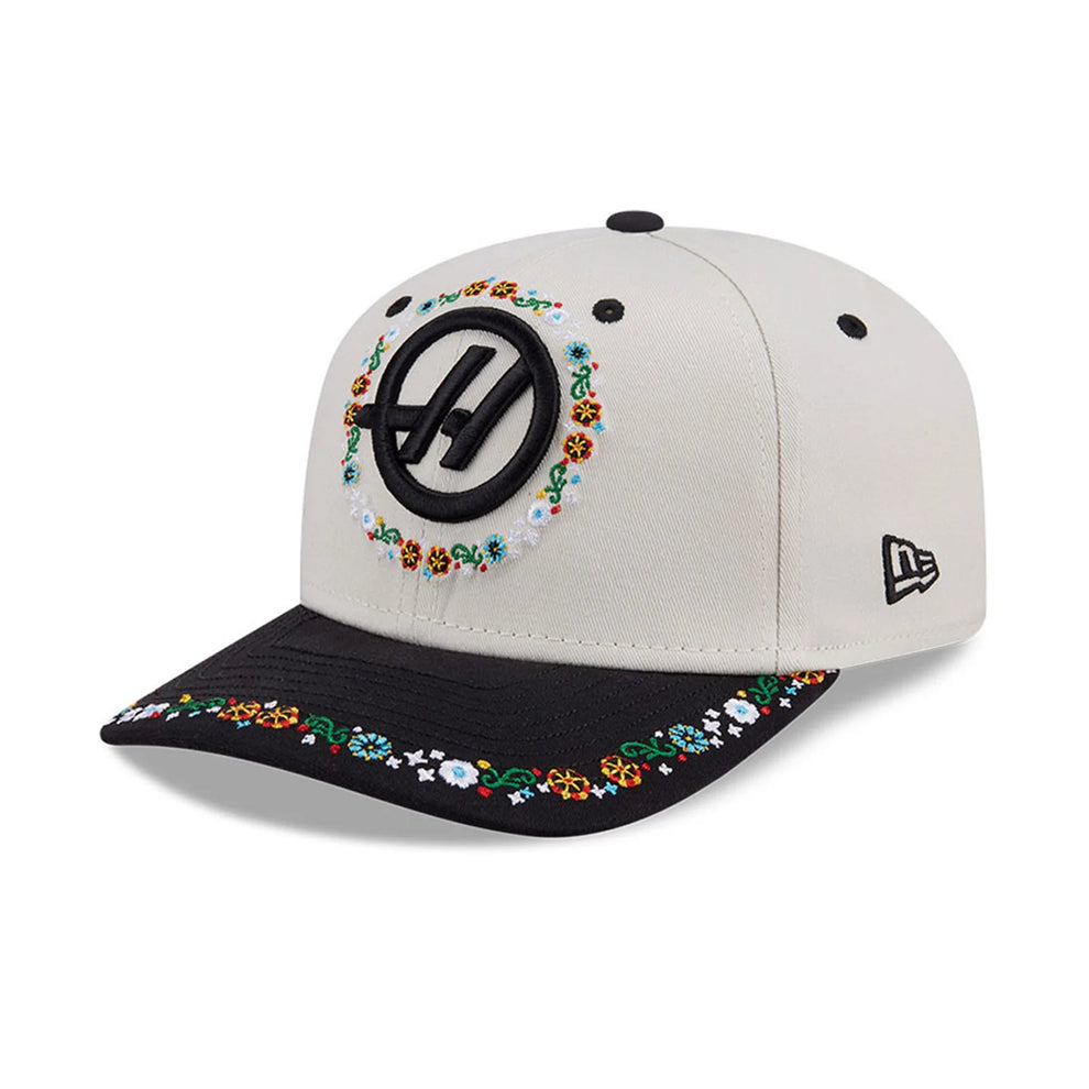Gorra oficial Haas GP México 2025