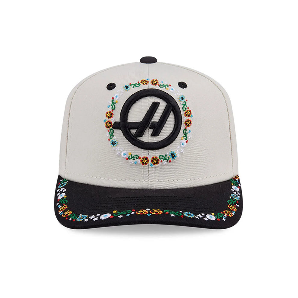 Gorra oficial Haas GP México 2025