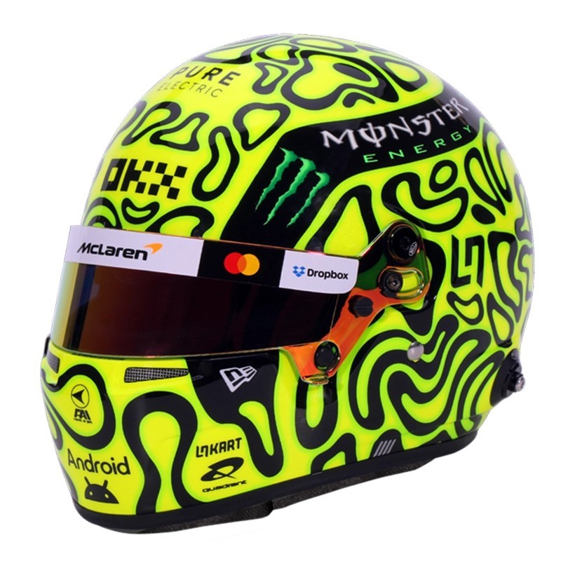 Mini Helmet Mclaren Lando Norris 2025 1/2