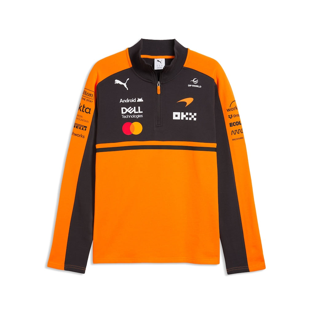 sudadera 1/4 cierre mclaren 2026