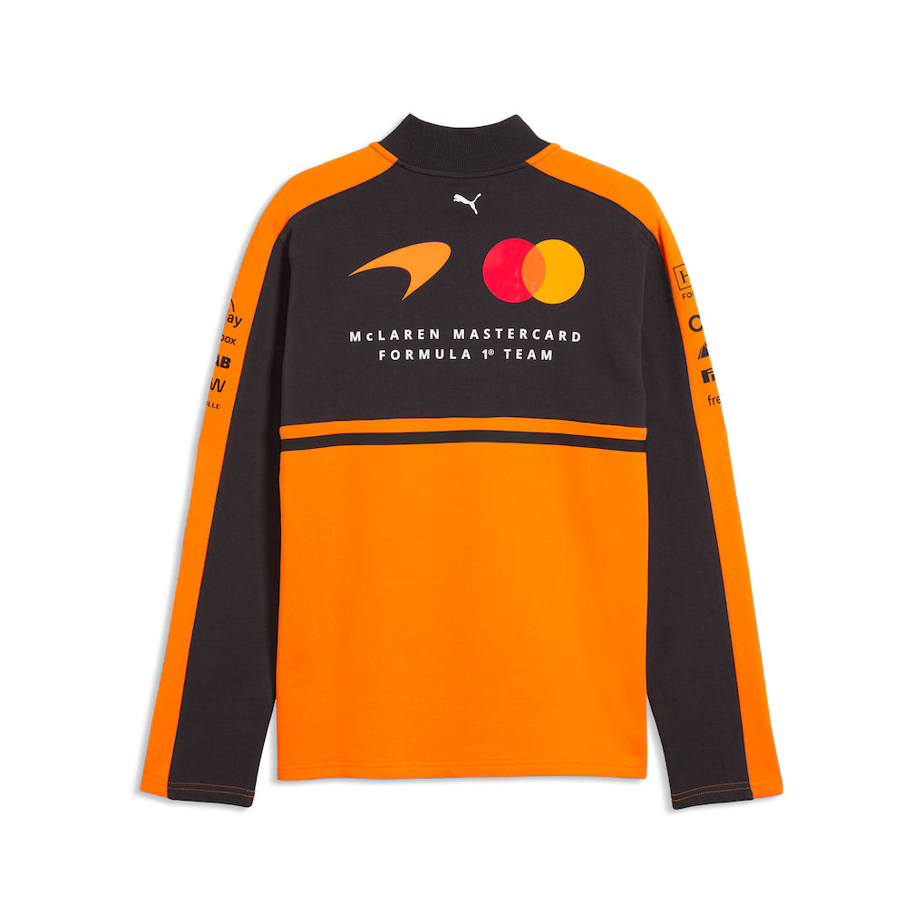 sudadera 1/4 cierre mclaren 2026