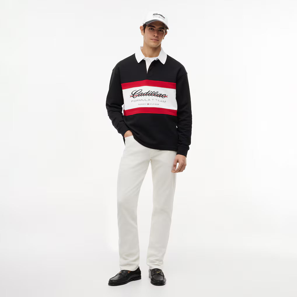Polo Rugby Manga Larga Cadillac F1 Team 2026