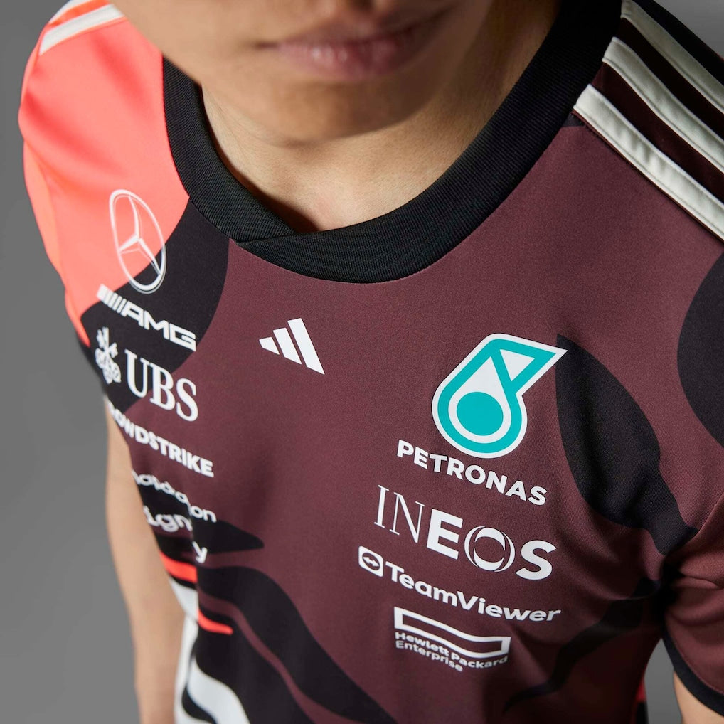 Playera de Aficionado Mercedes AMG Petronas Miami 2025
