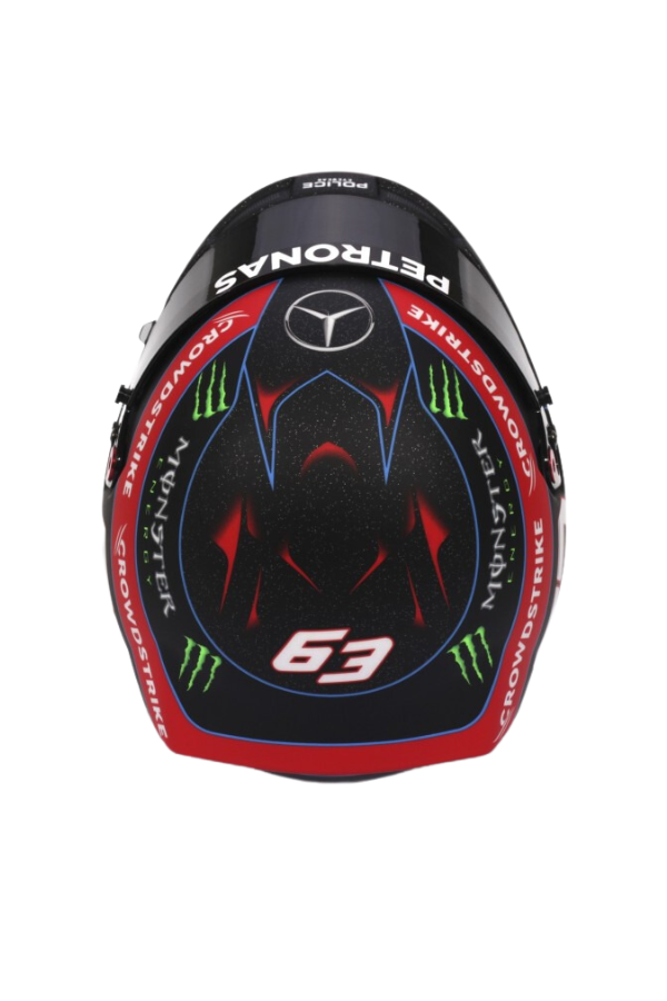 Mini Helmet George Russell 2022 Escala 1/2