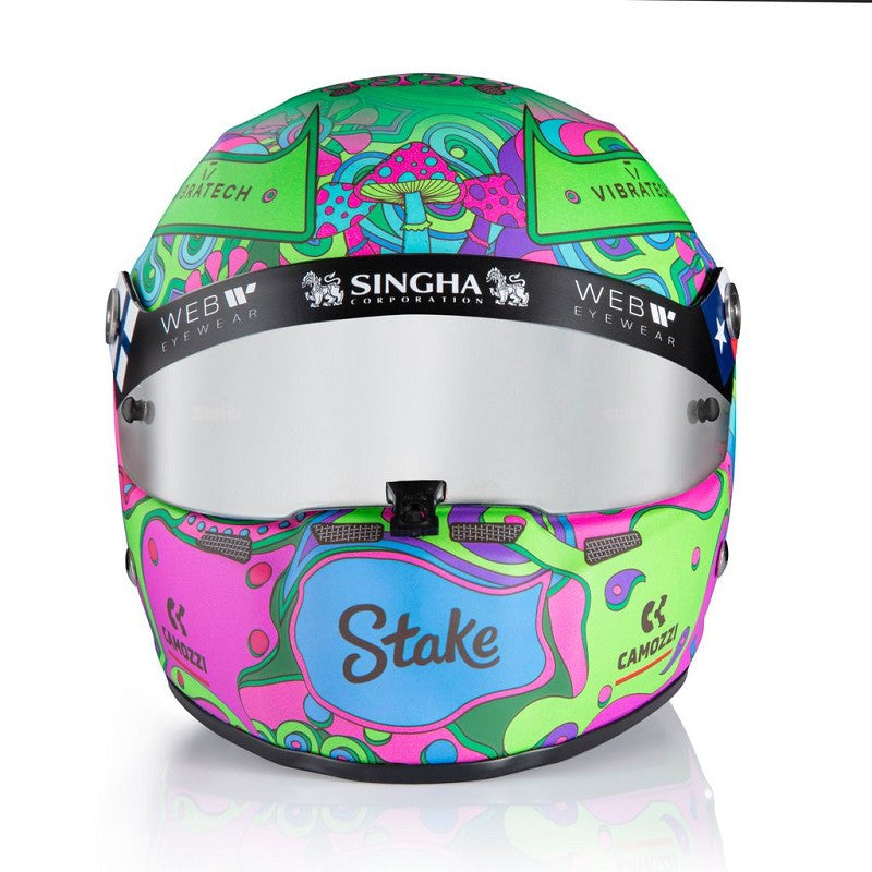 Mini Helmet Kick Sauber Valtteri Bottas Austin 2024