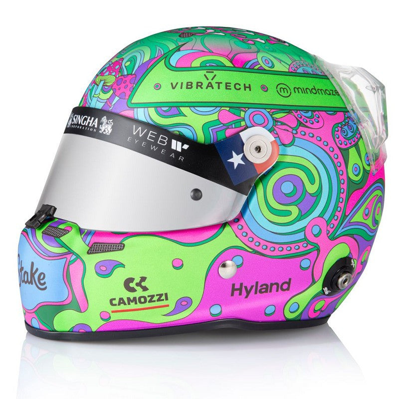Mini Helmet Kick Sauber Valtteri Bottas Austin 2024