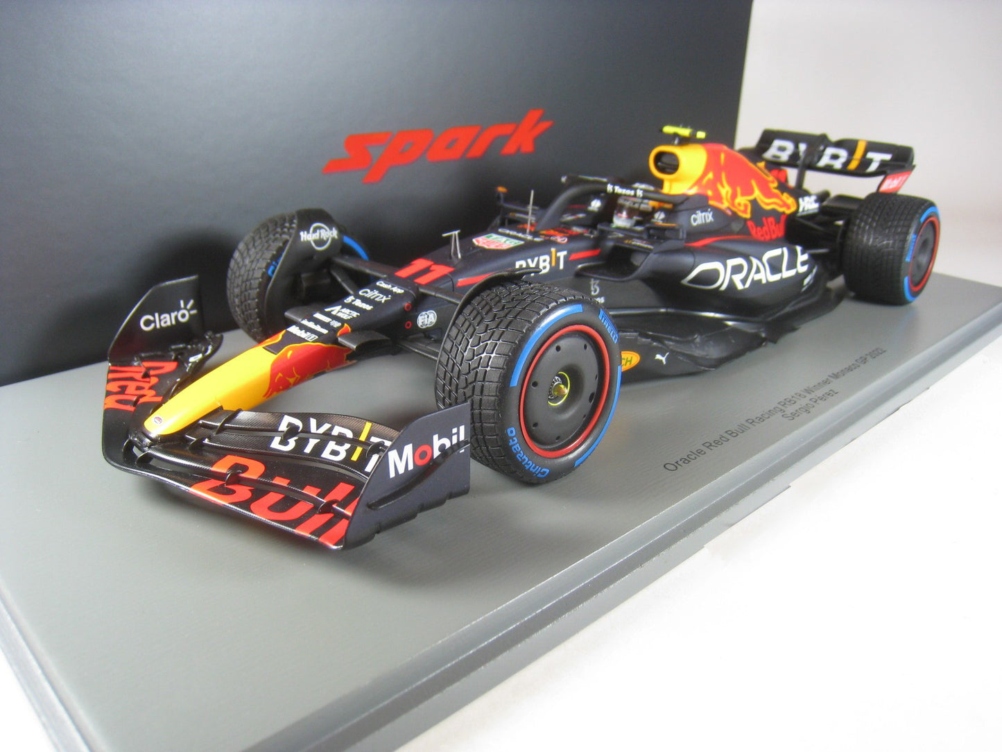 Spark Red Bull Rb18 Sergio Perez Gp Monaco 2022 1/18