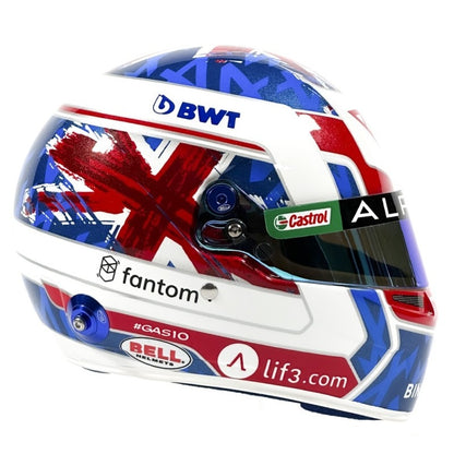 Mini Helmet Pierre Gasly - GP Silverstone - 2023 - Alpine