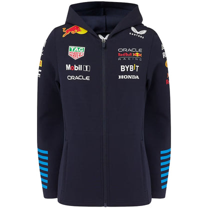 Sudadera Jr Cierre Completo Red Bull 2024