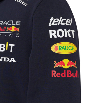 Sudadera Jr Cierre Completo Red Bull 2024