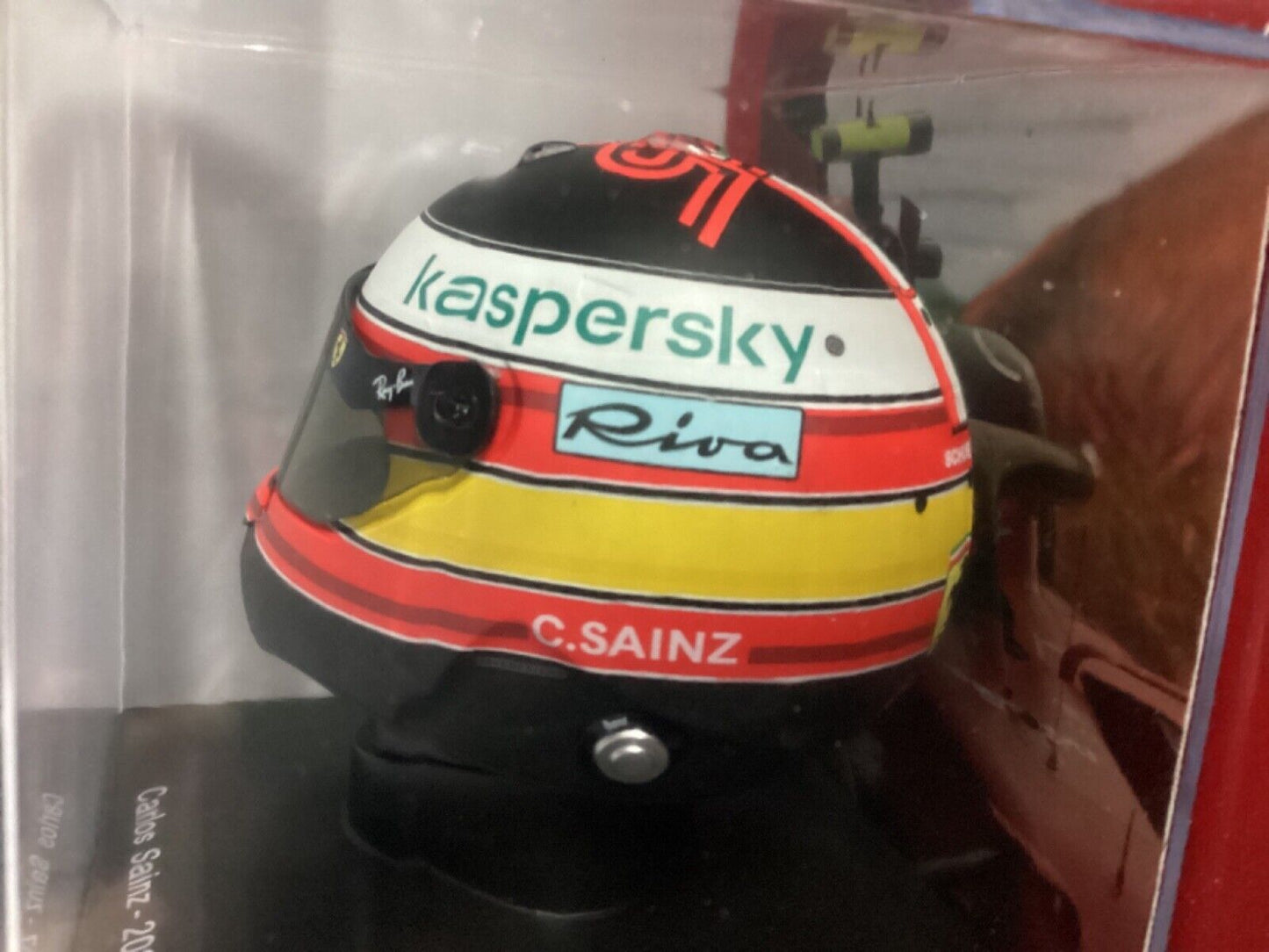 Mini Helmet Carlos Sainz 2021 Esc 1/5